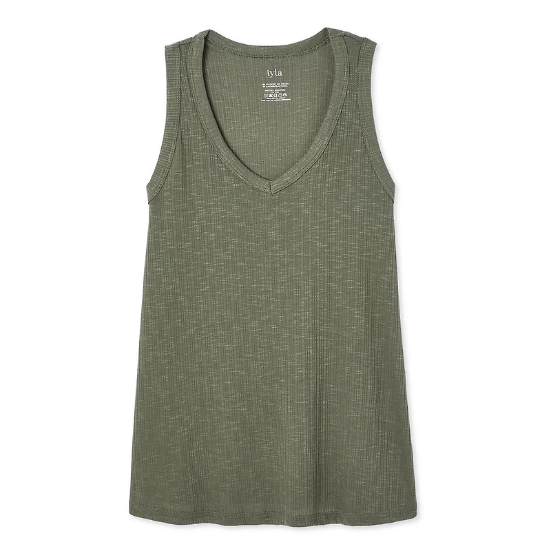 Iyla Women's Drapey V-Neckline Tank