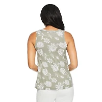 Débardeur drapé avec encolure en V Iyla pour femmes Tailles P-TTG