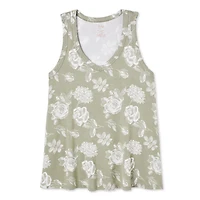 Iyla Women's Drapey V-Neckline Tank