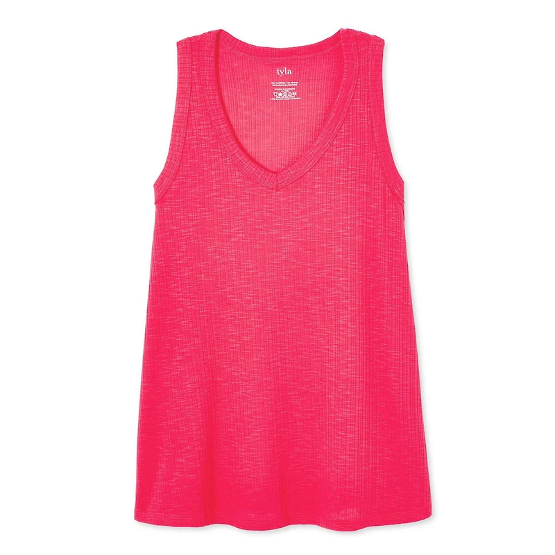 Débardeur drapé avec encolure en V Iyla pour femmes Tailles P-TTG