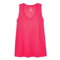 Débardeur drapé avec encolure en V Iyla pour femmes Tailles P-TTG