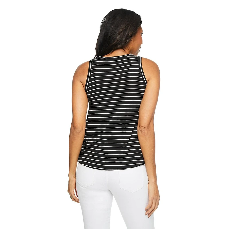 Iyla Women's Drapey V-Neckline Tank