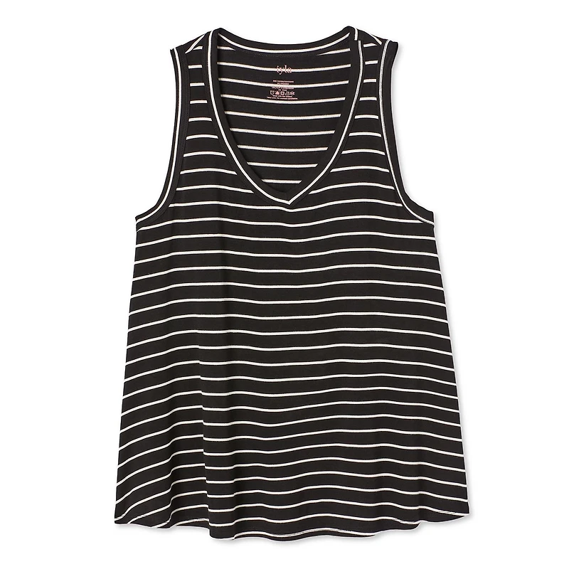 Iyla Women's Drapey V-Neckline Tank