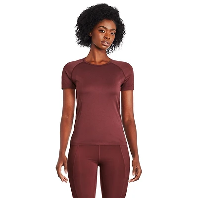 T-shirt à manches courtes Athletic Works pour femmes