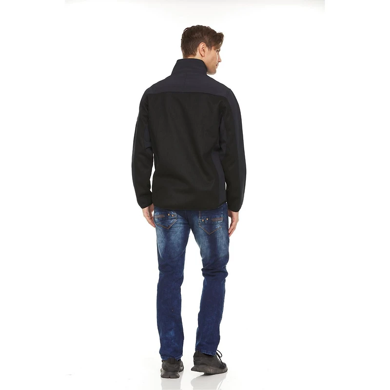 Veste en molleton effet jersey Swiss Tech pour hommes