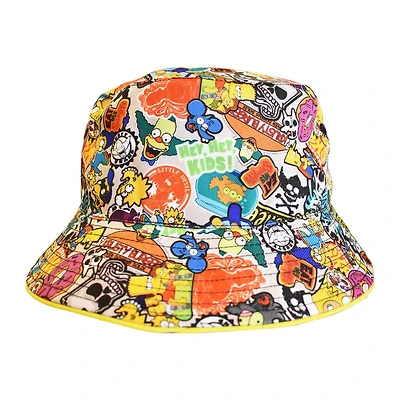 Men's The Simpsons Collage Bucket Hat