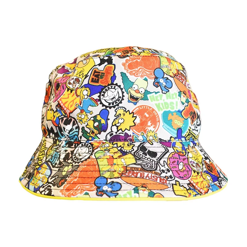 Men's The Simpsons Collage Bucket Hat