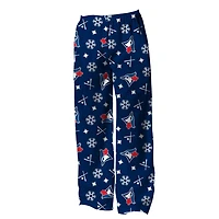 MLB Toronto Blue Jays Mens Ugly Christmas Holiday Sleep Pants - Sticks And Snow