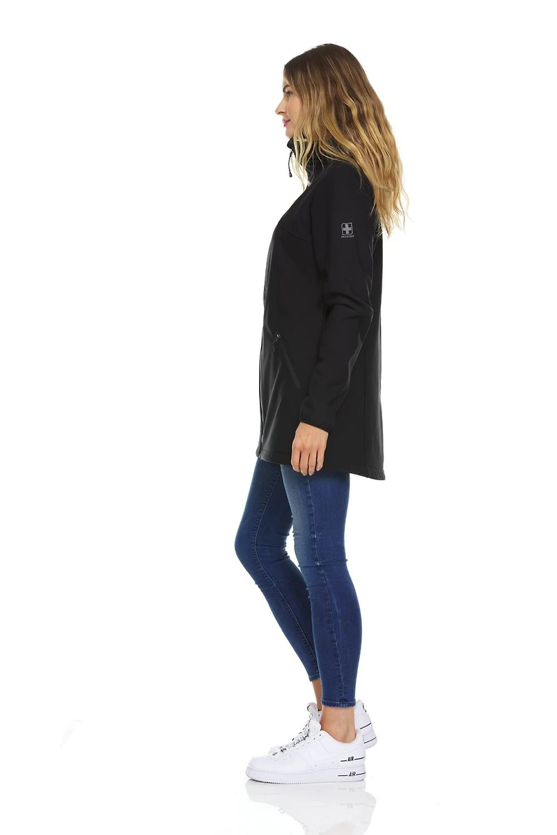 Veste à coquille souple extensible Swiss Tech pour femmes