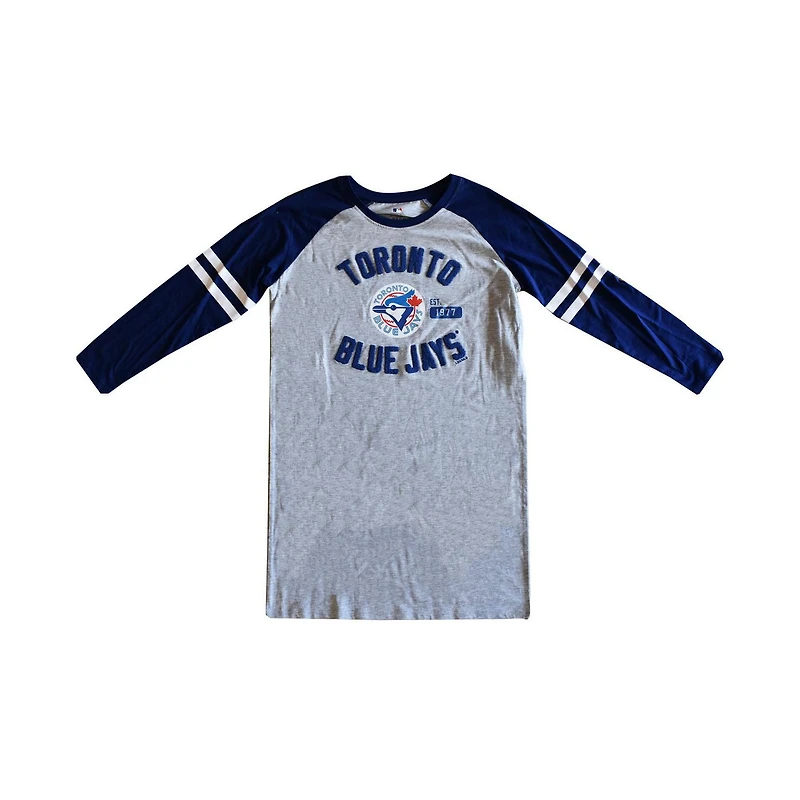 Ladies MLB Blue Jays Retro Trainer Sleep Shirt