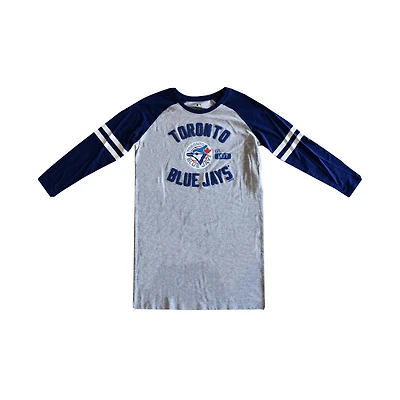 Ladies MLB Blue Jays Retro Trainer Sleep Shirt