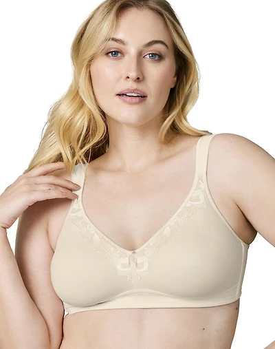 WonderBra Plus Style No Poke Side Stay Wireless Bra