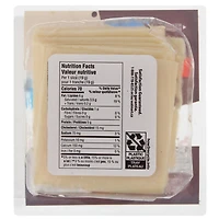 Tranches de fromage suisse Great Value 210 g, 11 tranches
