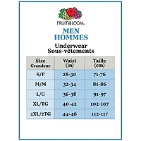 Caleçons ENERGIZE pour hommes,  Assorti paq. de 5