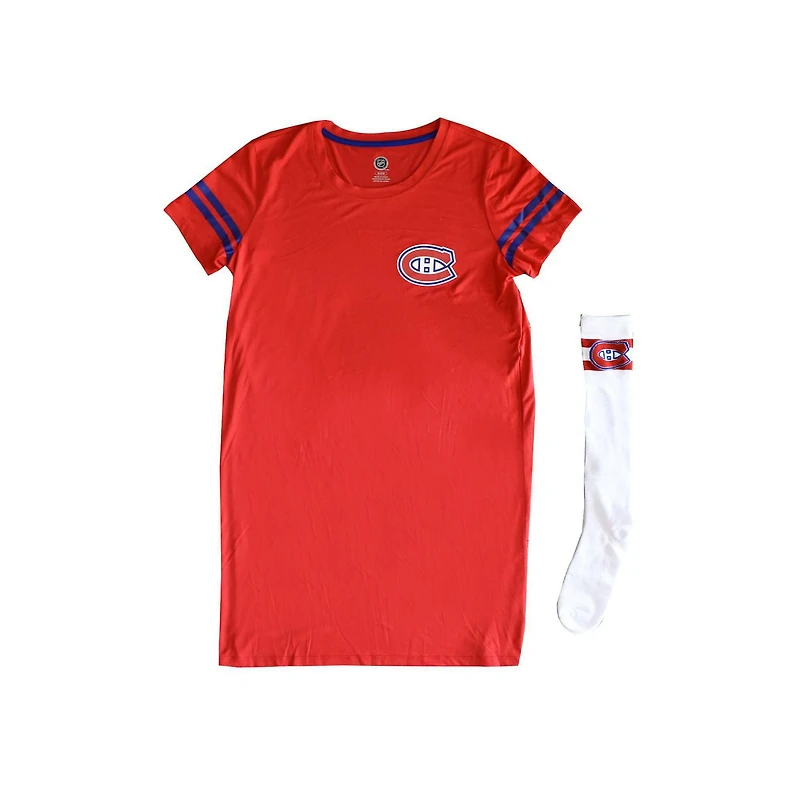 Ladies NHL Boarding Montreal Sleep Shirt