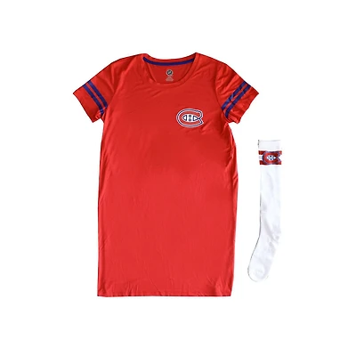 Ladies NHL Boarding Montreal Sleep Shirt