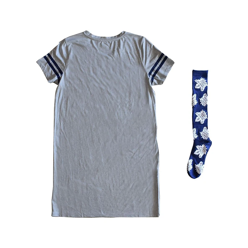 Chemise de nuit à slogan Arc Toronto pour femme de la LNH