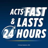 Reactine Extra Strength Antihistamine Tablets - 10mg Cetirizine Hydrochloride - 24 Hour Allergy Relief Medicine, 84 count