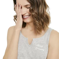 Ensemble 2 pièces avec débardeur et short en tissu côtelé George pour femmes