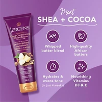 Mélange profondément revitalisant de beurres de karité + cacao de Jergens 250 mL