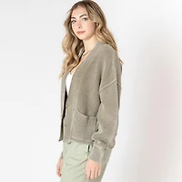 Devoted pull tricoté ample à manches longues