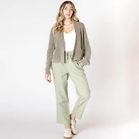 Devoted pull tricoté ample à manches longues