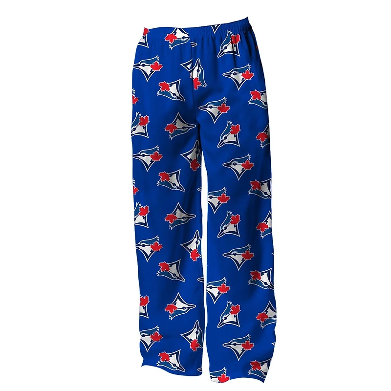 MLB Toronto Blue Jays Mens Ugly Christmas Holiday Sleep Pants - B To The Jay