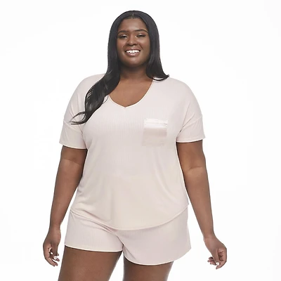 T-shirt de pyjama avec pochette George Plus pour femmes