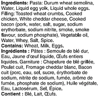 Olivieri Chicken & Bacon Sacchettini Pasta, 1 x 600g