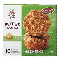 Petites bouchées à l'avoine à la tarte aux pommes School Safe 16 morceaux, total de 320 g