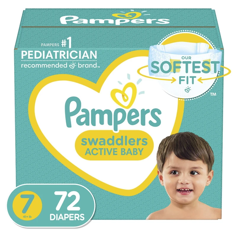 Pampers Swaddlers Diapers, Super Econo Pack