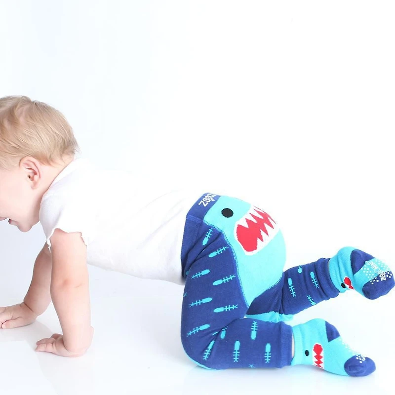 ZOOCCHINI Grip + Easy Bebe Bambin Crawler de Confort Legging et Ensemble Chaussettes