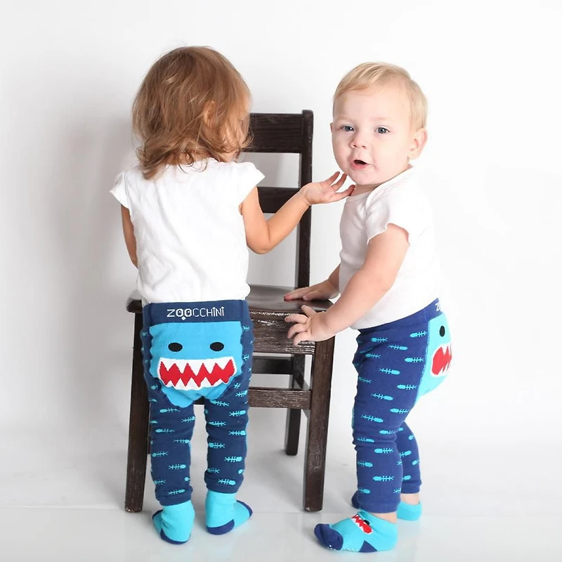 ZOOCCHINI Grip + Easy Bebe Bambin Crawler de Confort Legging et Ensemble Chaussettes