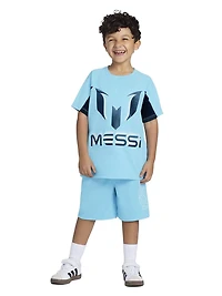 Messi kids logo tee