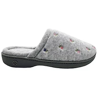 Isotoner® Women's Sasha Embroidered Terry Clog Slippers