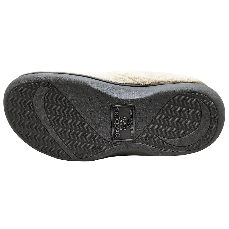Isotoner® Women's Della Microterry Hoodie Slippers,