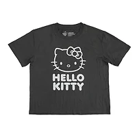 Women's Hello Kitty Pajama Set | Kitty Graphic Short Sleeve Top & Long Leg PJ Bottoms- Online Exclusive