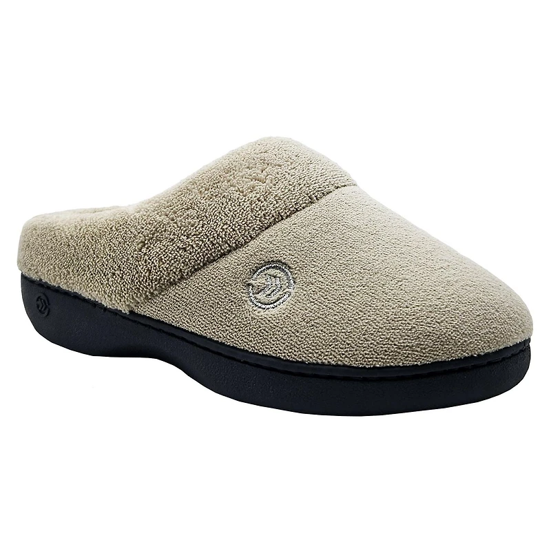 Isotoner® Women's Della Microterry Hoodie Slippers,