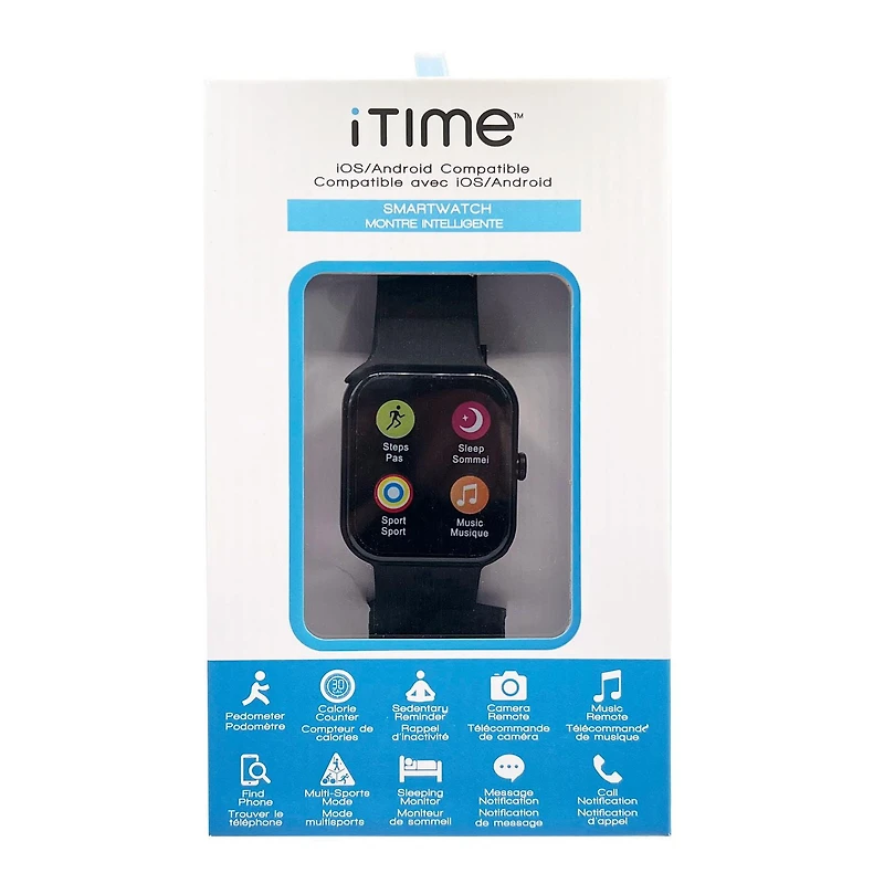 iTIME Smartwatch with Multi Sports Mode