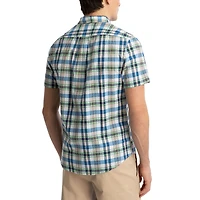 U.S. Polo Assn. Men's Short Sleeve Button Down, Down