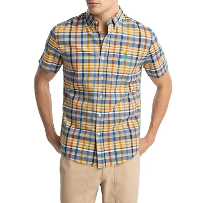 U.S. Polo Assn. Chemise Boutonnée à Manches Courtes Pour Hommes