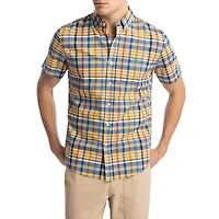 U.S. Polo Assn. Chemise Boutonnée à Manches Courtes Pour Hommes