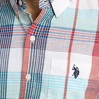 U.S. Polo Assn. Men's Short Sleeve Button Down