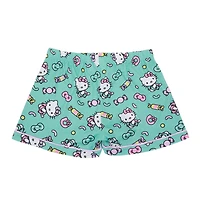 Ensemble de nuit pour femmes, chemise boutonnée et short Hello Kitty - Exclusivité en ligne