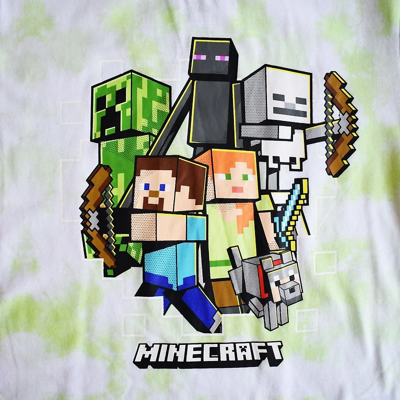 Boy's Minecraft Survive Trio Short Sleeve T-Shirt