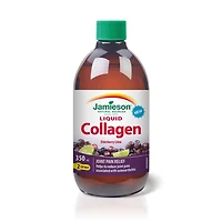 Jamieson Collagène Liquide 1200 mg Saveur de Sureau et Lime