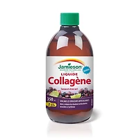 Jamieson Collagène Liquide 1200 mg Saveur de Sureau et Lime