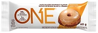 One Protein Bar Maple Glazed Doughnut, 20g of protein, 1g of sugar
