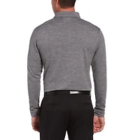 Ben Hogan Performance Men's Long Sleeve Solid Polo