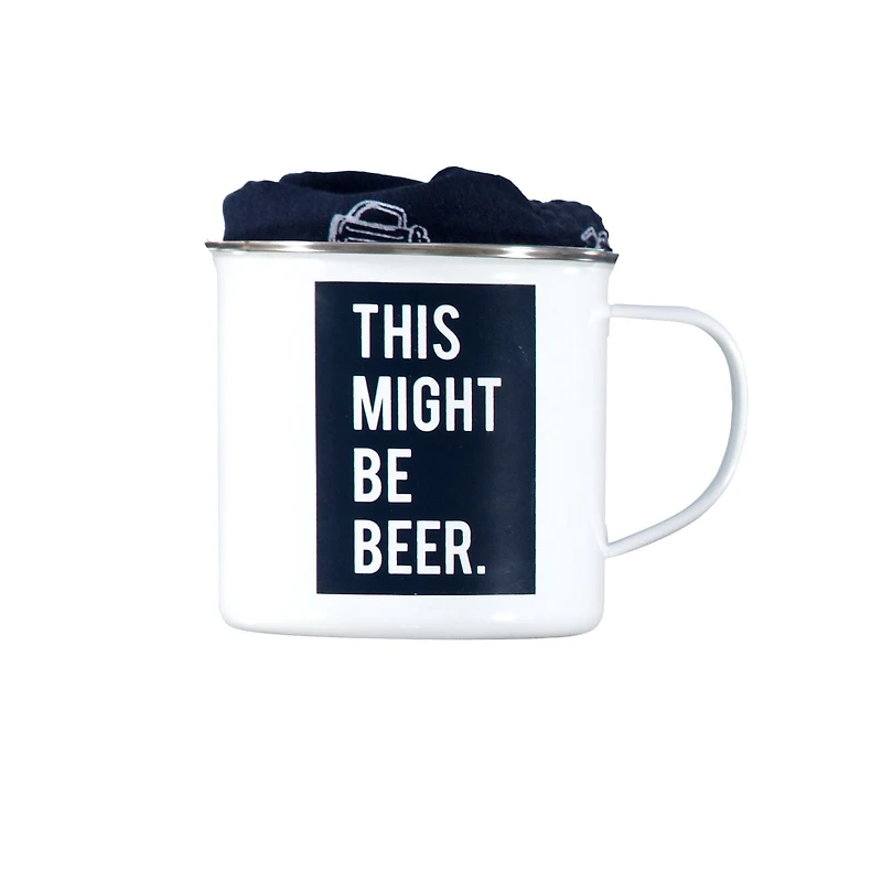 George Sleep Boxer And Mug Gift Set for MEN